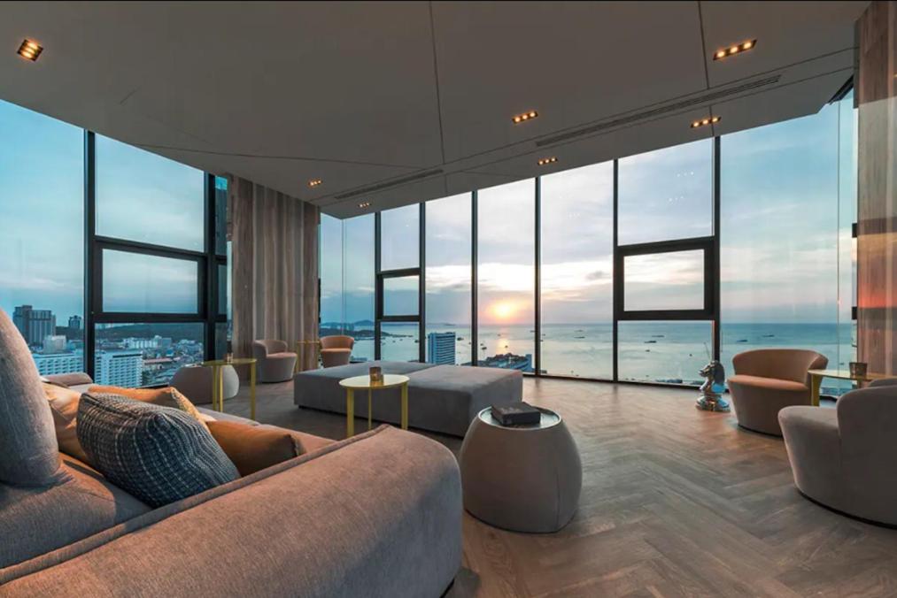 Central Pattaya - Sea View Large Balcony Condo With Infinity Pool Esterno foto
