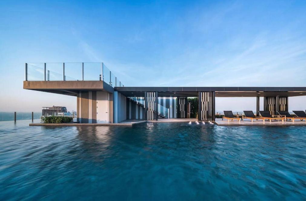 Central Pattaya - Sea View Large Balcony Condo With Infinity Pool Esterno foto