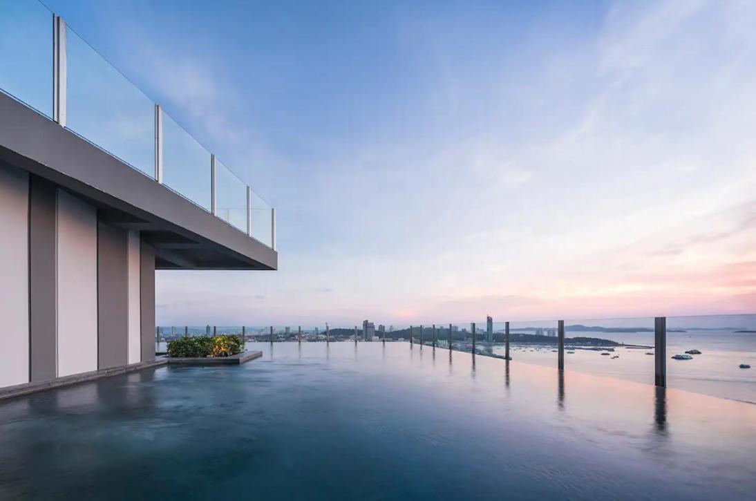 Central Pattaya - Sea View Large Balcony Condo With Infinity Pool Esterno foto
