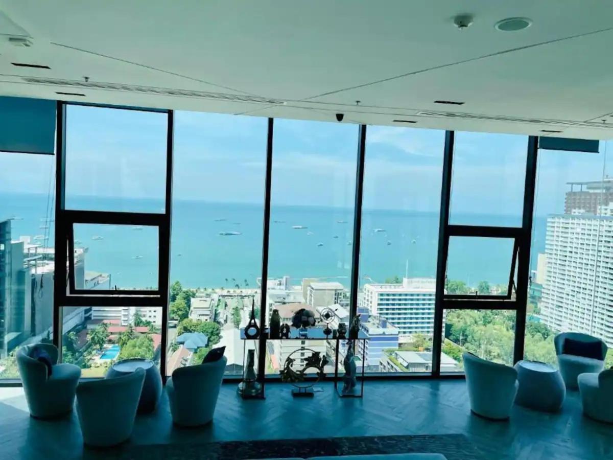 Central Pattaya - Sea View Large Balcony Condo With Infinity Pool Esterno foto