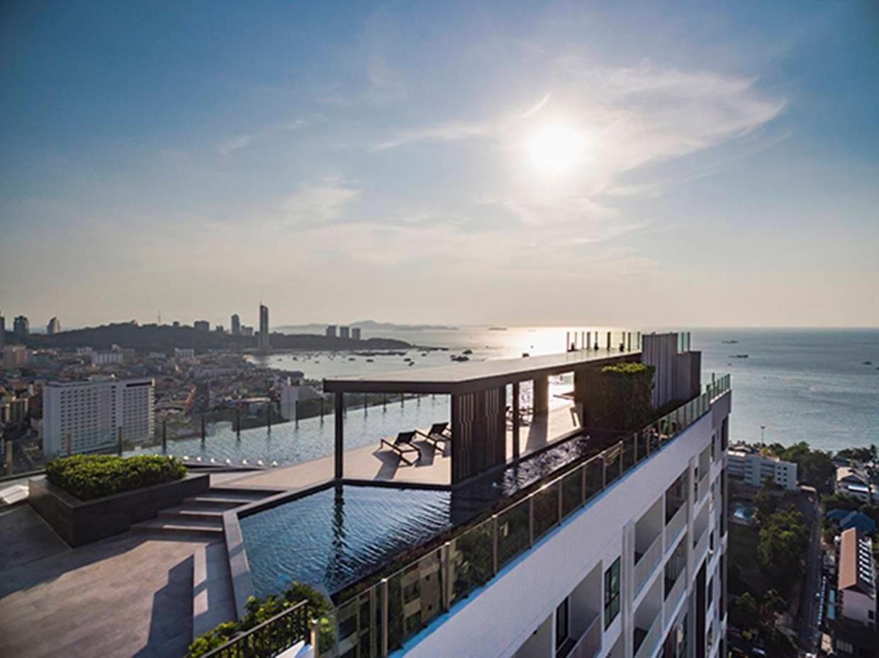 Central Pattaya - Sea View Large Balcony Condo With Infinity Pool Esterno foto
