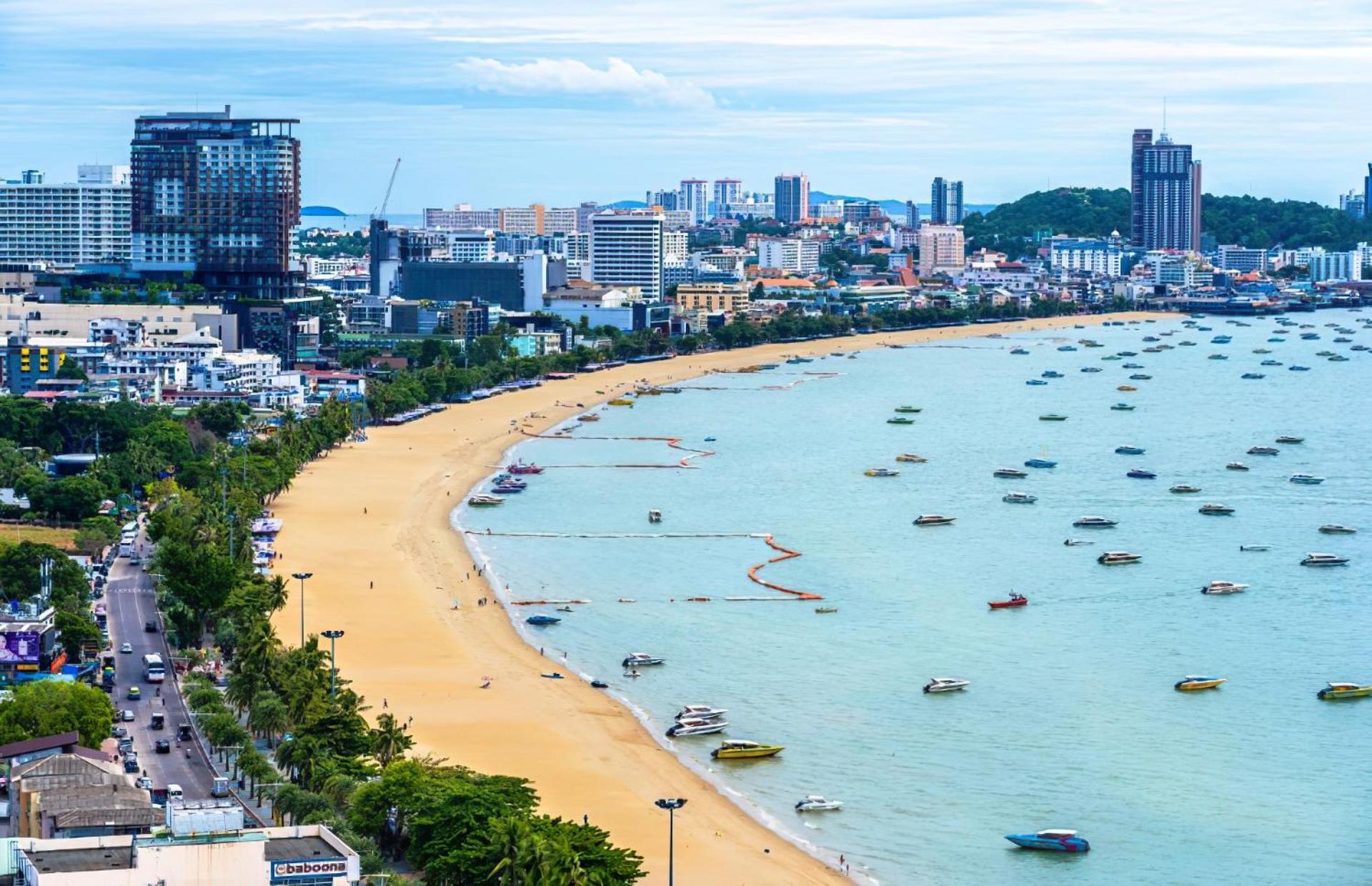 Central Pattaya - Sea View Large Balcony Condo With Infinity Pool Esterno foto