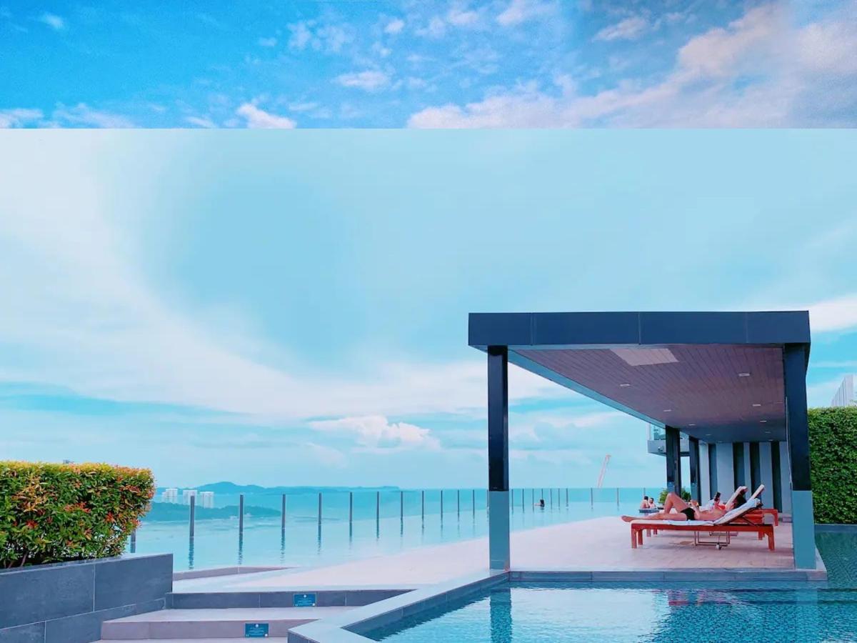 Central Pattaya - Sea View Large Balcony Condo With Infinity Pool Esterno foto